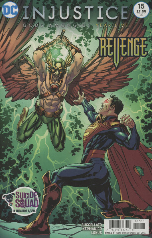 Injustice: Gods Among Us Year Five #15 CVR A dc comics 2016 FN