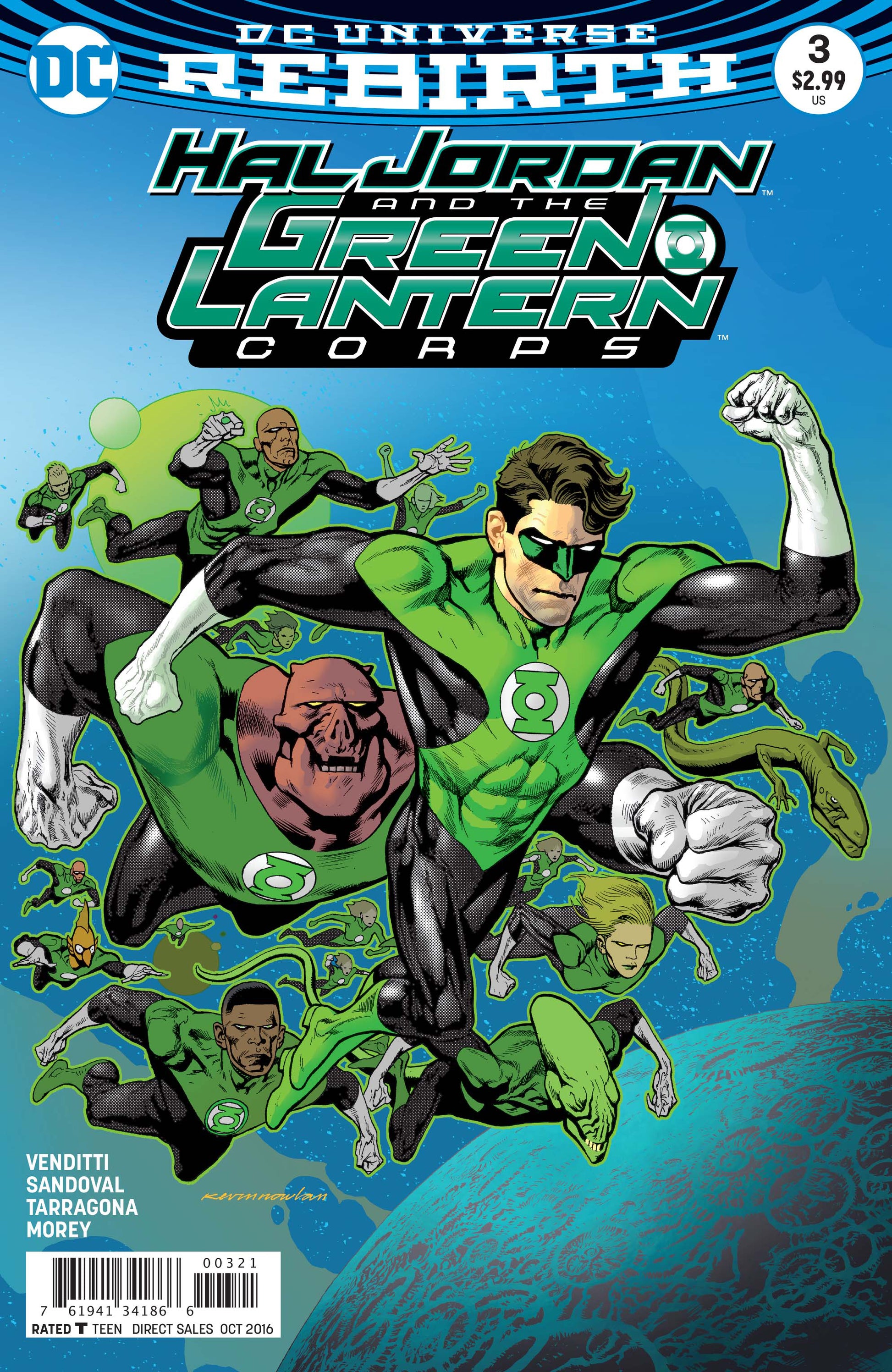 Hal Jordan & The Green Lantern Corps #3 - CVR B (FN)