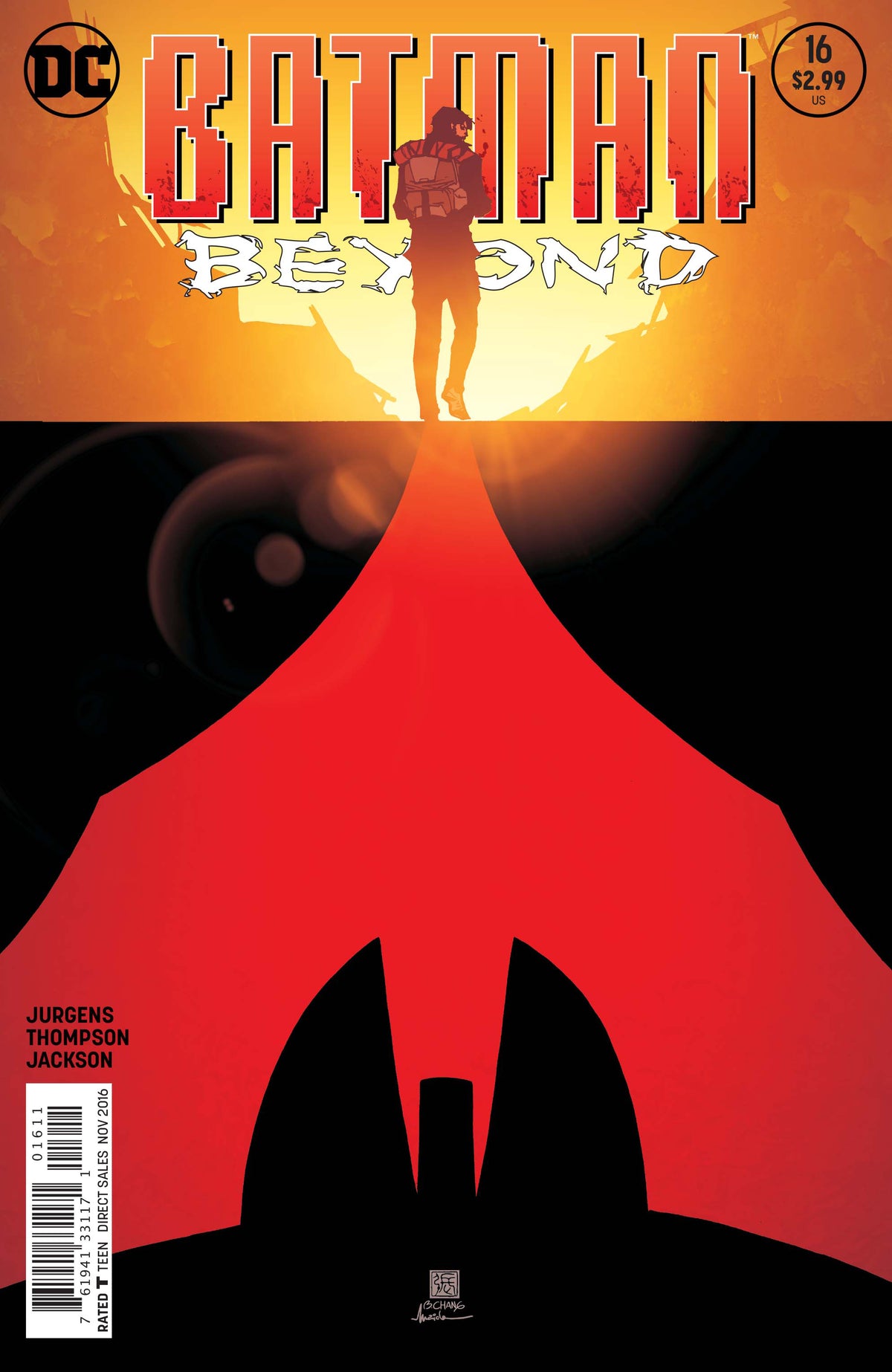 Batman Beyond #16 CVR A DC Comics 2016 VF