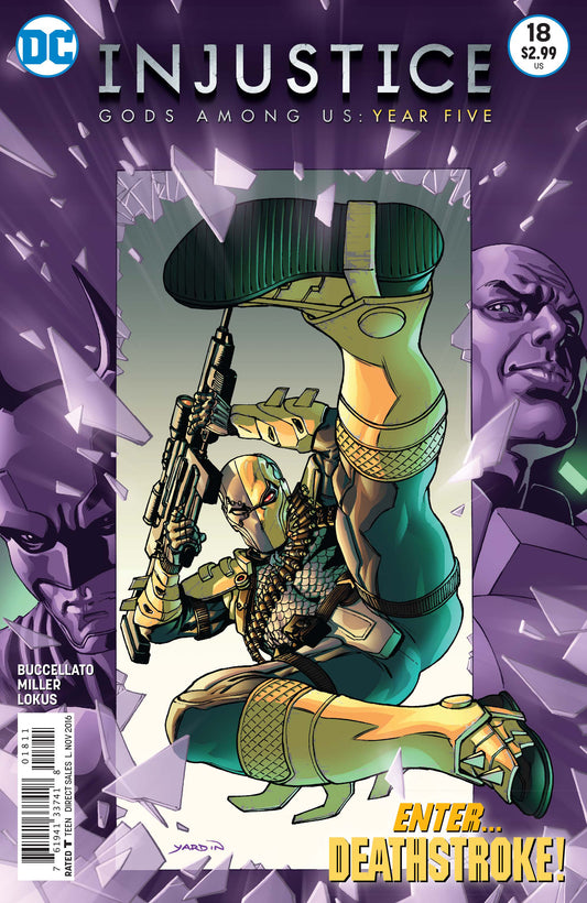 Injustice: Gods Among Us Year Five #18 CVR A dc comics 2016 FN