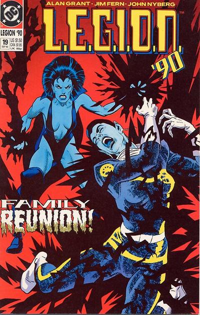 L.E.G.I.O.N. #19 CVR A DC Comics 1990 VF