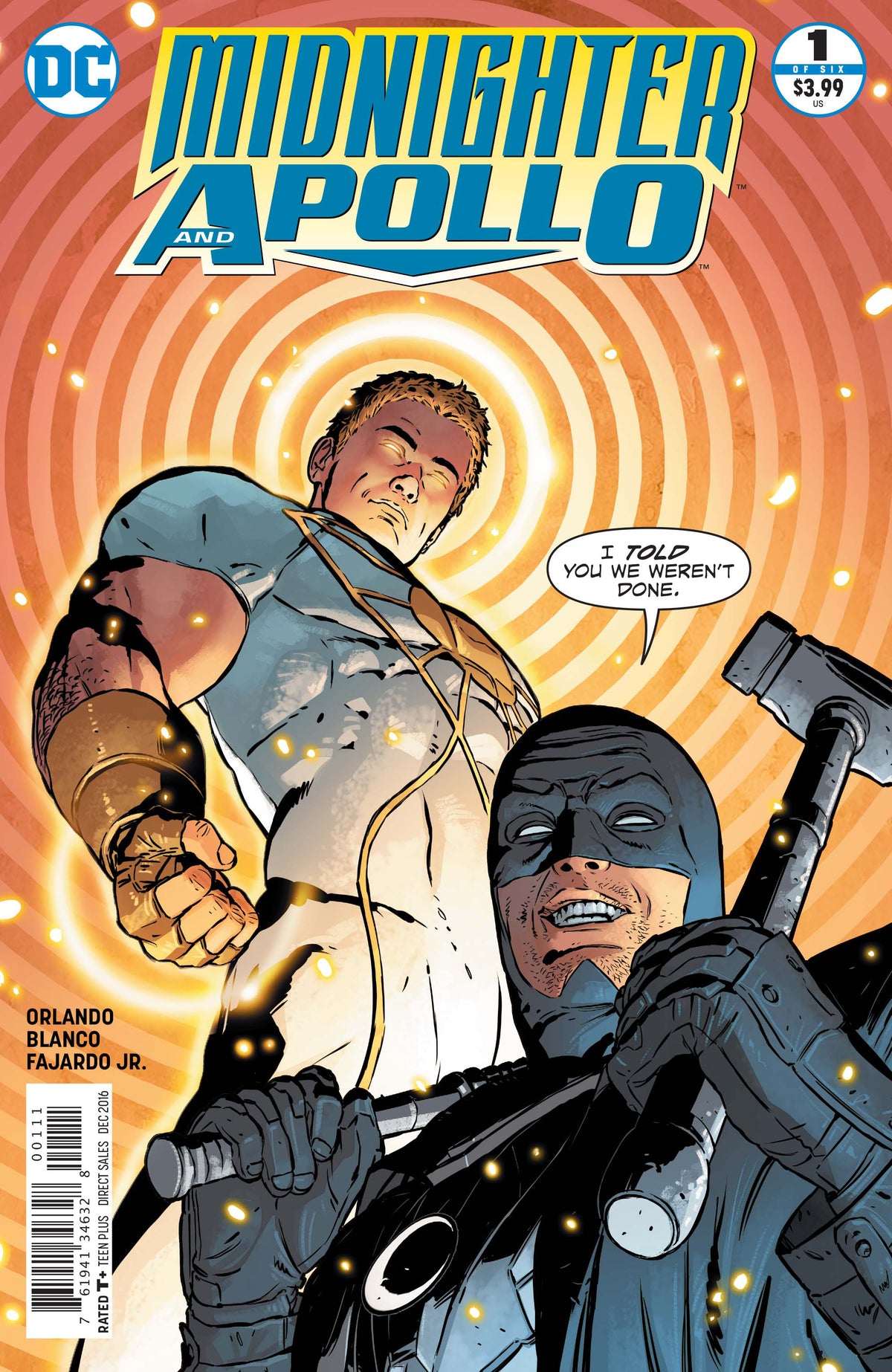 Midnighter and Apollo #1 CVR A DC Comics 2016 VF