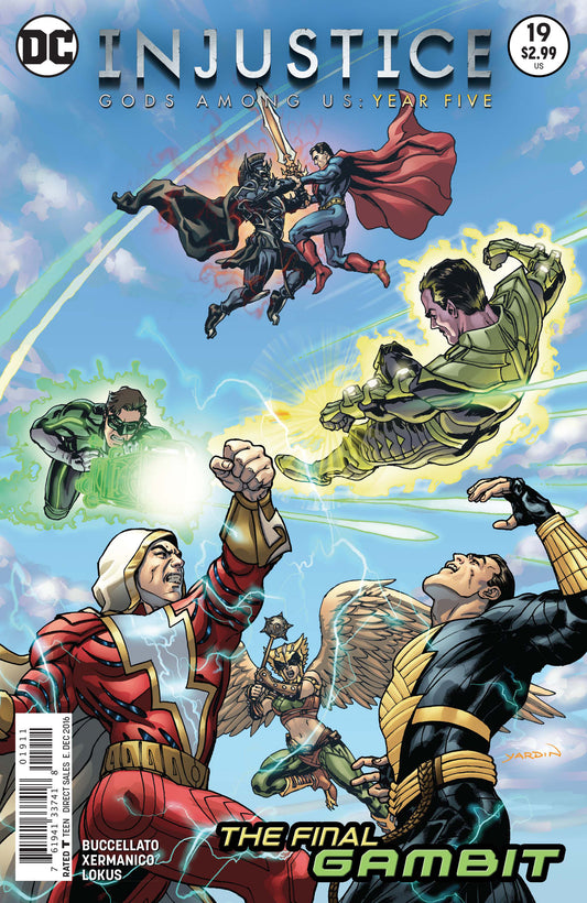 Injustice: Gods Among Us Year Five #19 CVR A dc comics 2016 FN