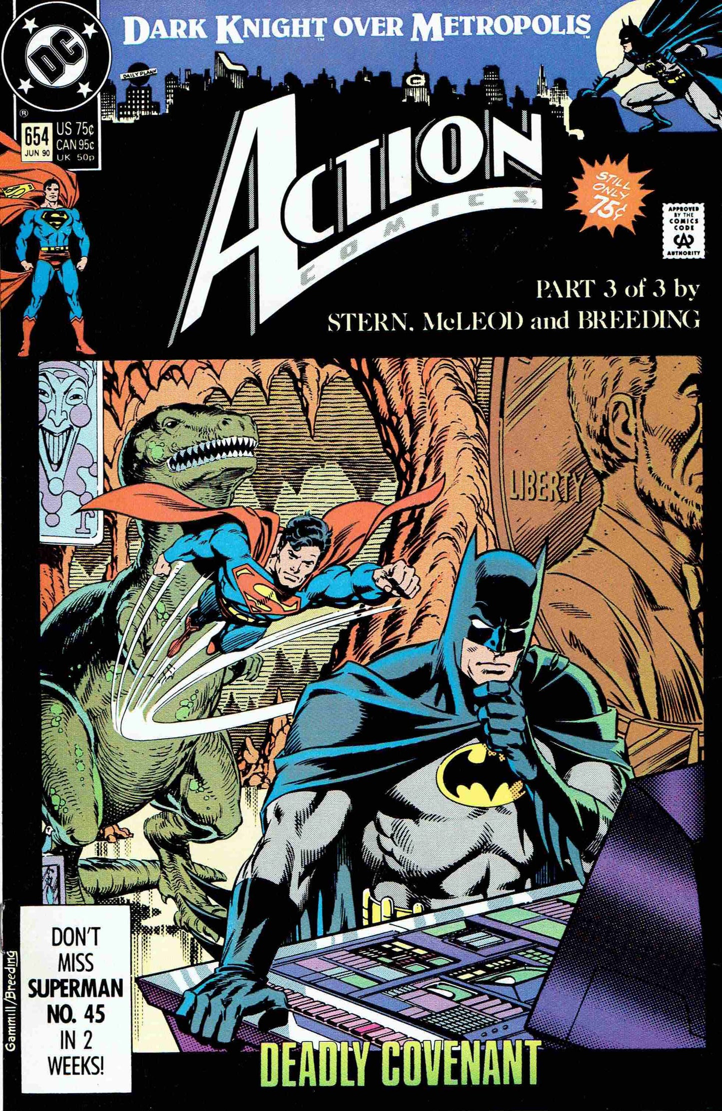 Action Comics #654 - CVR A (VF/NM)