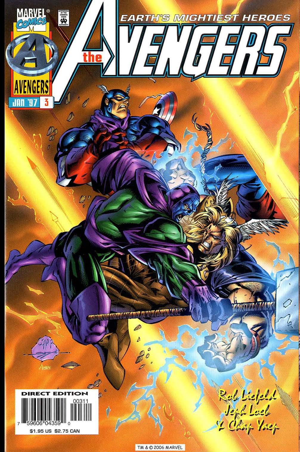 Avengers #3 - CVR A (VF)