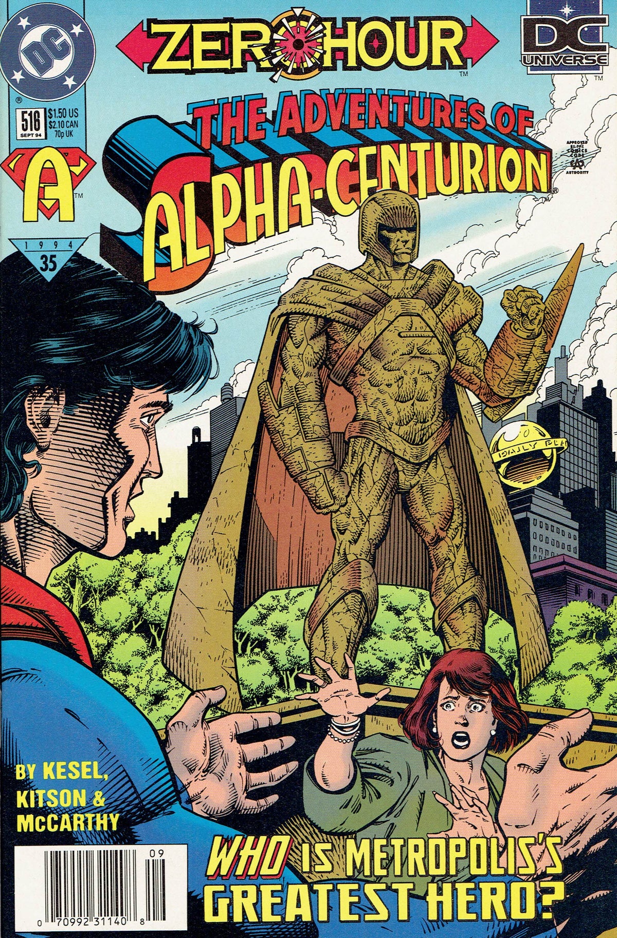 Adventures of Superman #516 CVR A DC Comics 1994 FN