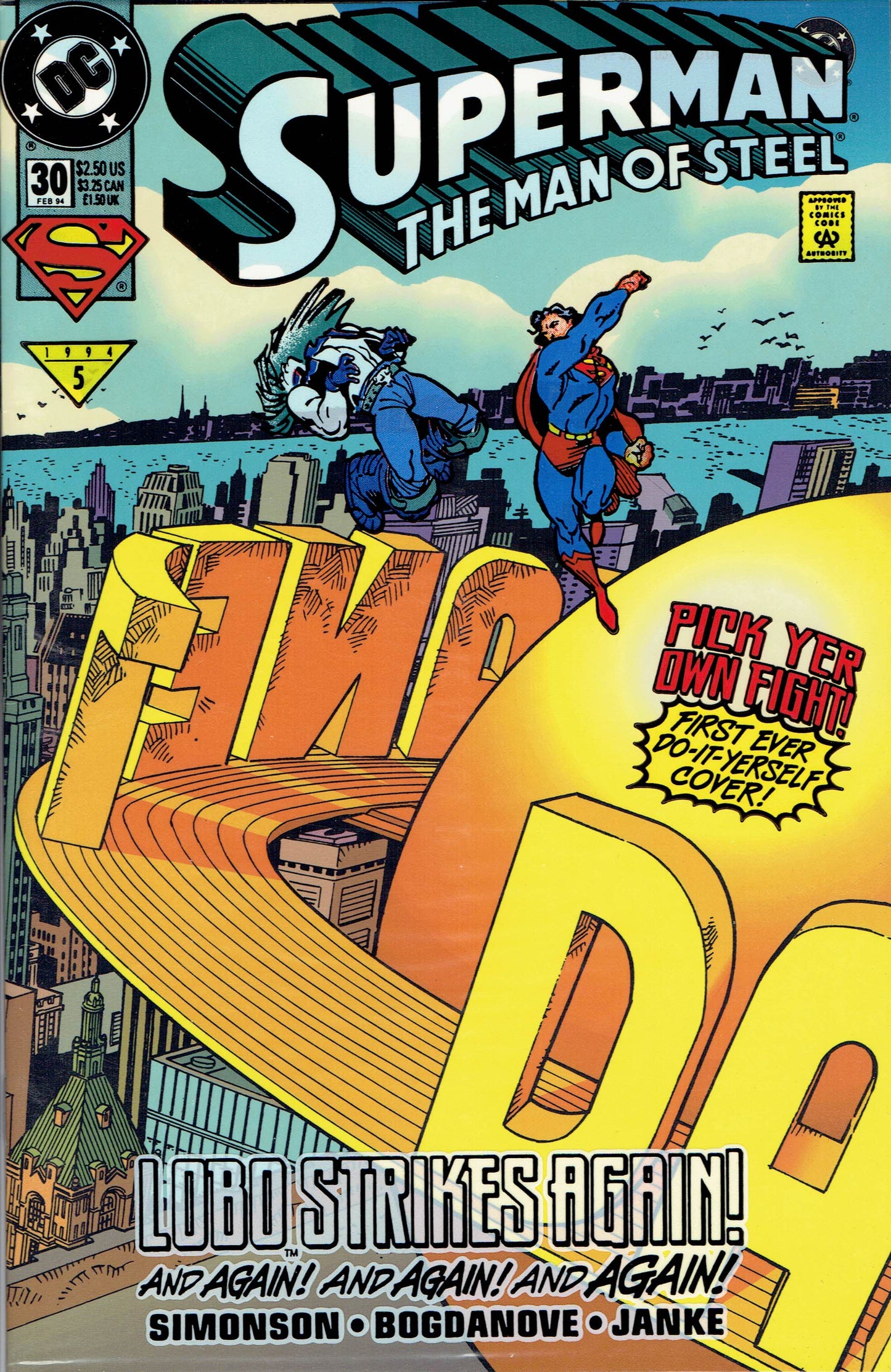 Superman: The Man of Steel #30 - CVR A (FN)