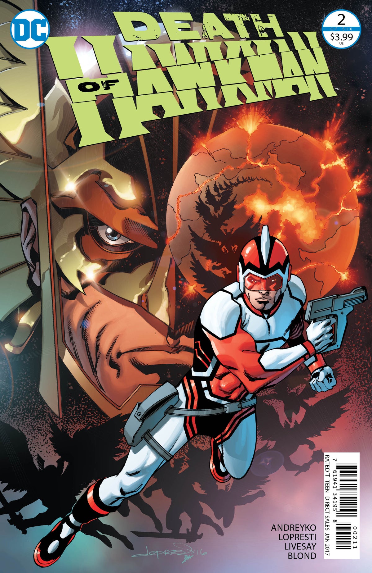 Death of Hawkman #2 - CVR A (FN)