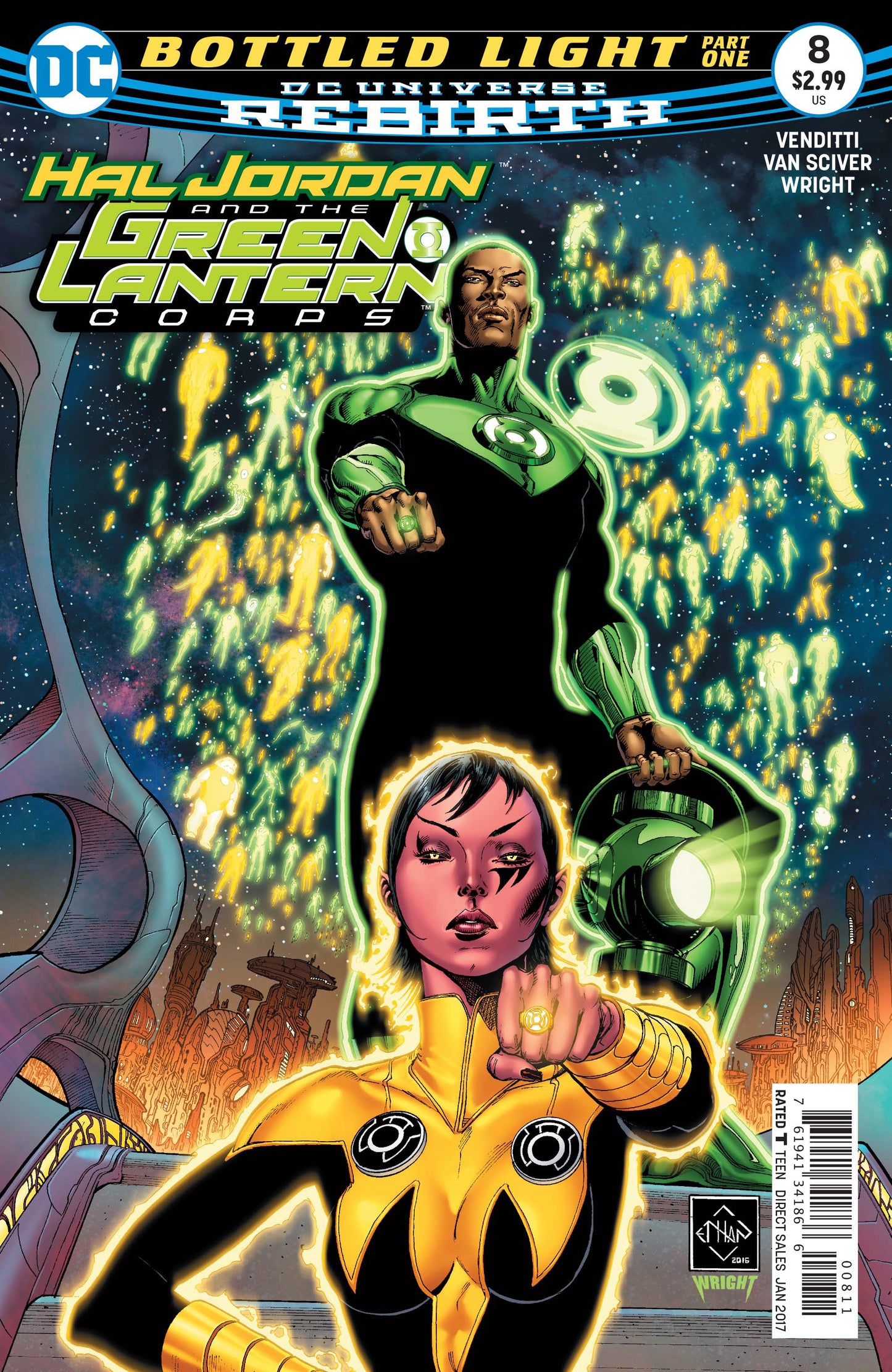 Hal Jordan & The Green Lantern Corps #8 - CVR A (FN)
