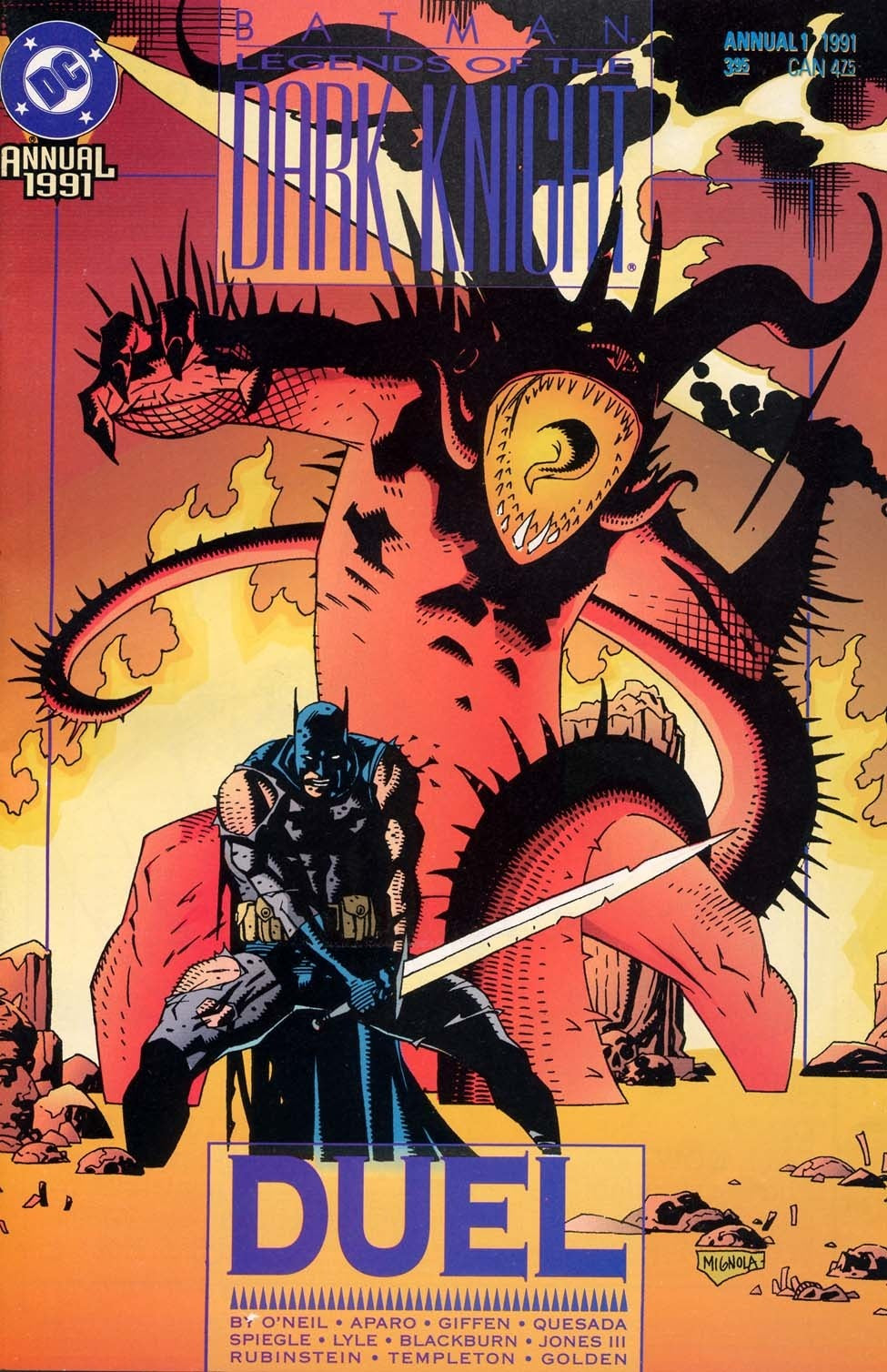 Legends of the Dark Knight Annual #1 CVR A DC Comics 1991 VF