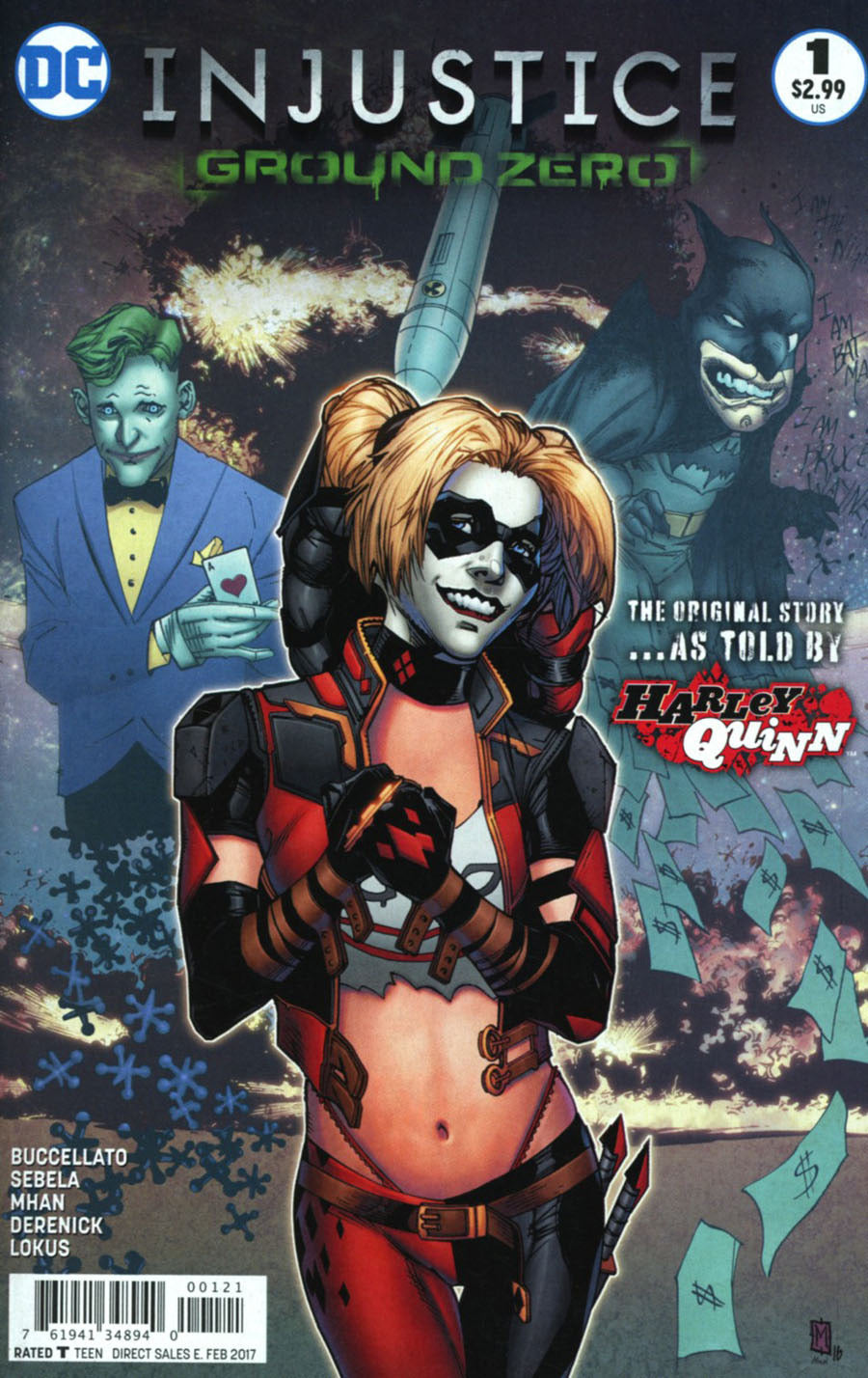 Injustice: Ground Zero #1 CVR B dc comics 2016 FN