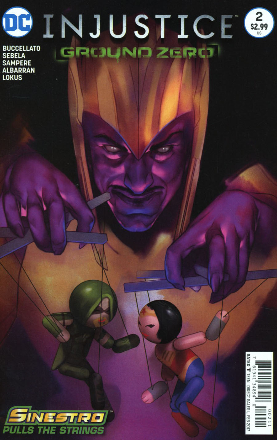 Injustice: Ground Zero #2 CVR A dc comics 2016 FN