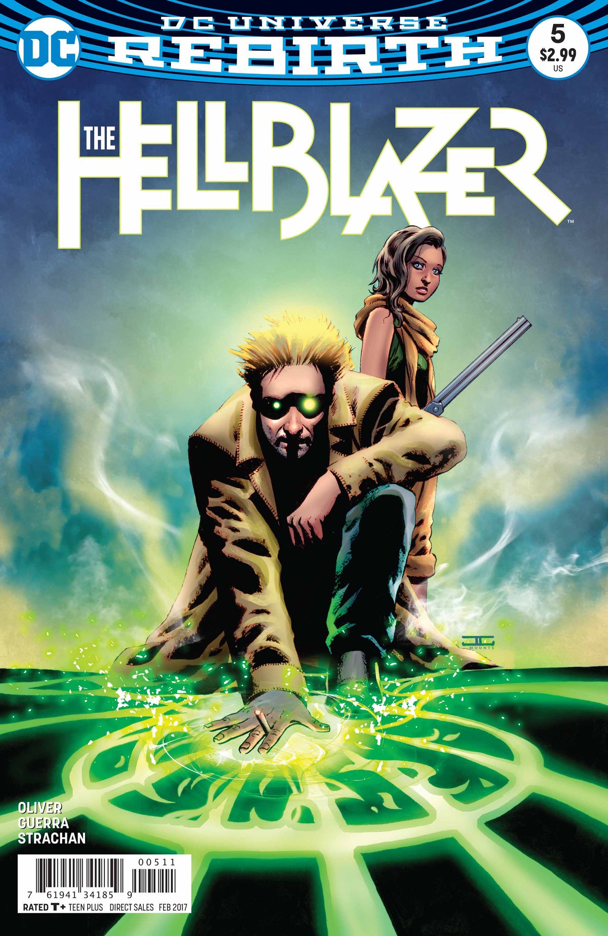 The Hellblazer #5 CVR A DC Comics 2016 FN