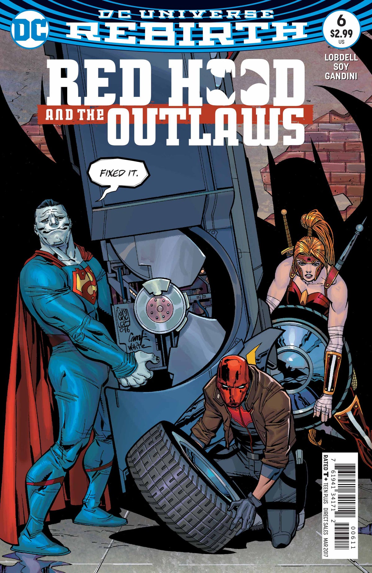 Red Hood & the Outlaws #6 - CVR A (VF)