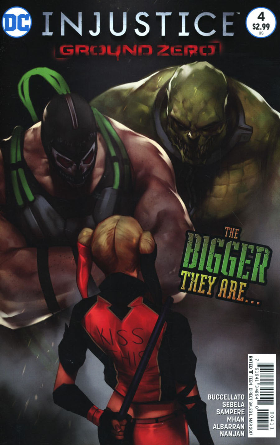 Injustice: Ground Zero #4 CVR A dc comics 2017 FN