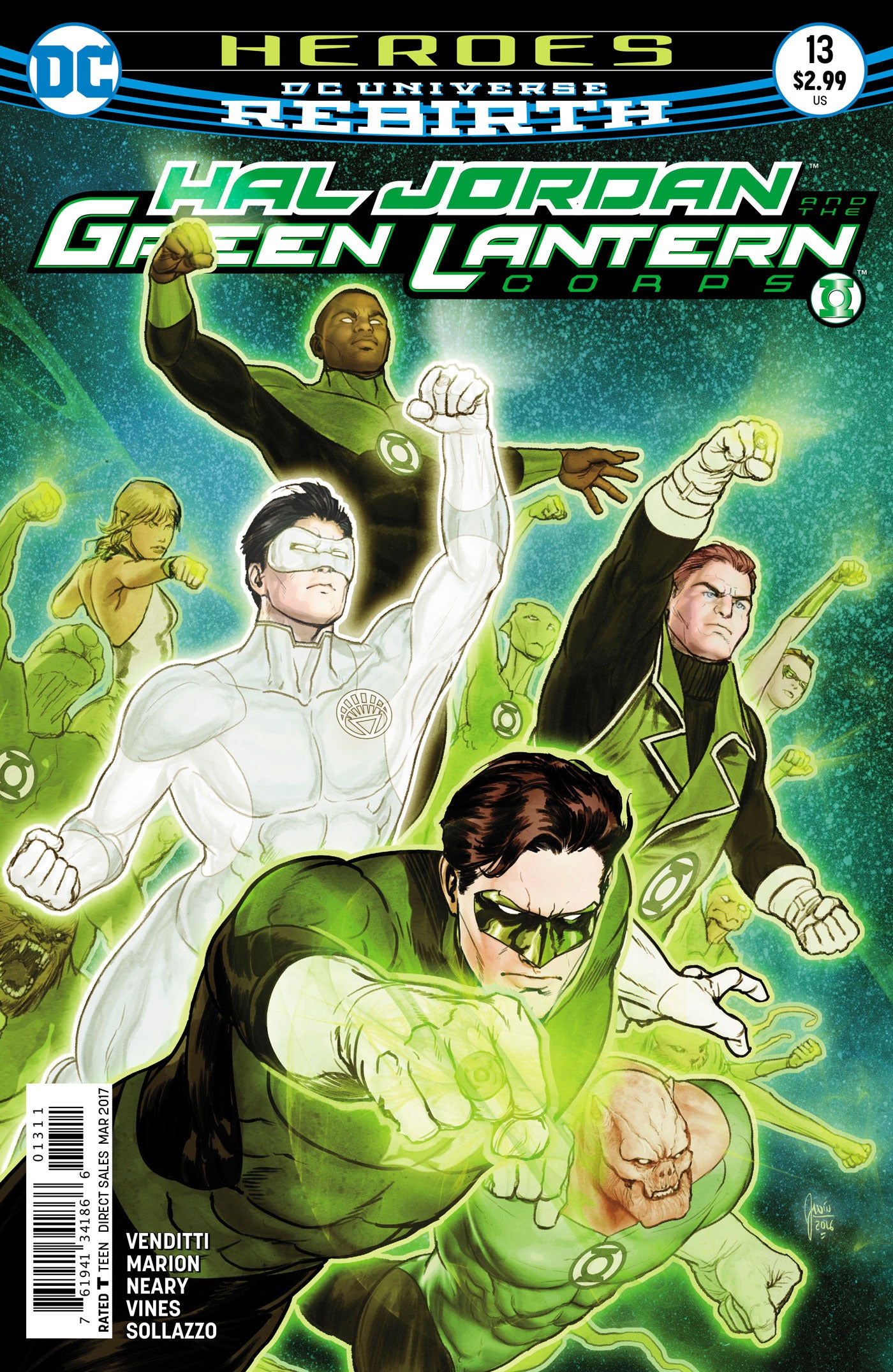 Hal Jordan & The Green Lantern Corps #13 - CVR A (FN)