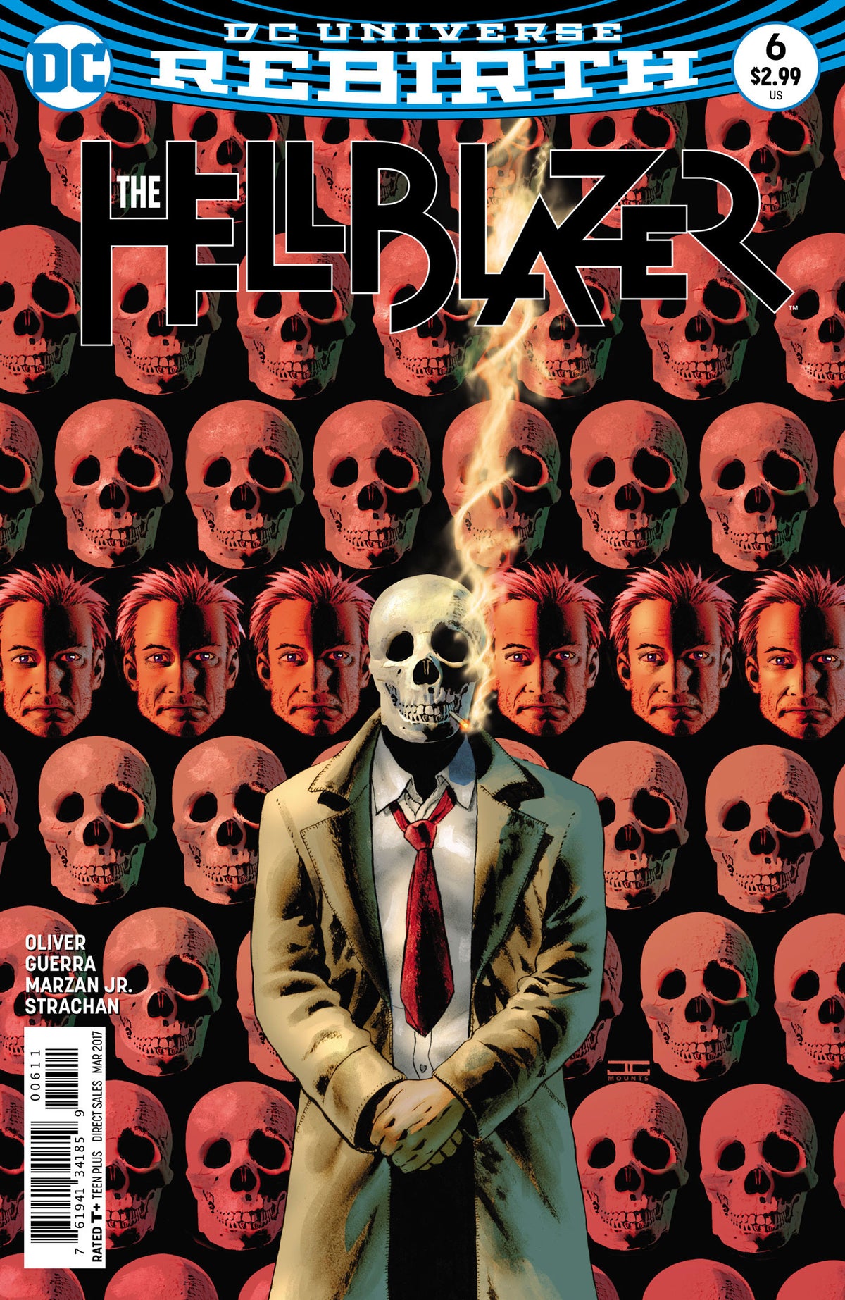 The Hellblazer #6 CVR A DC Comics 2017 FN