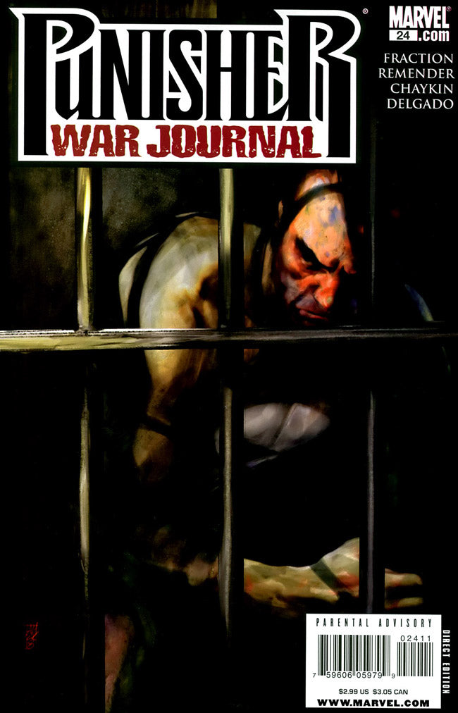 Punisher War Journal #24 CVR A Marvel 2008 FN