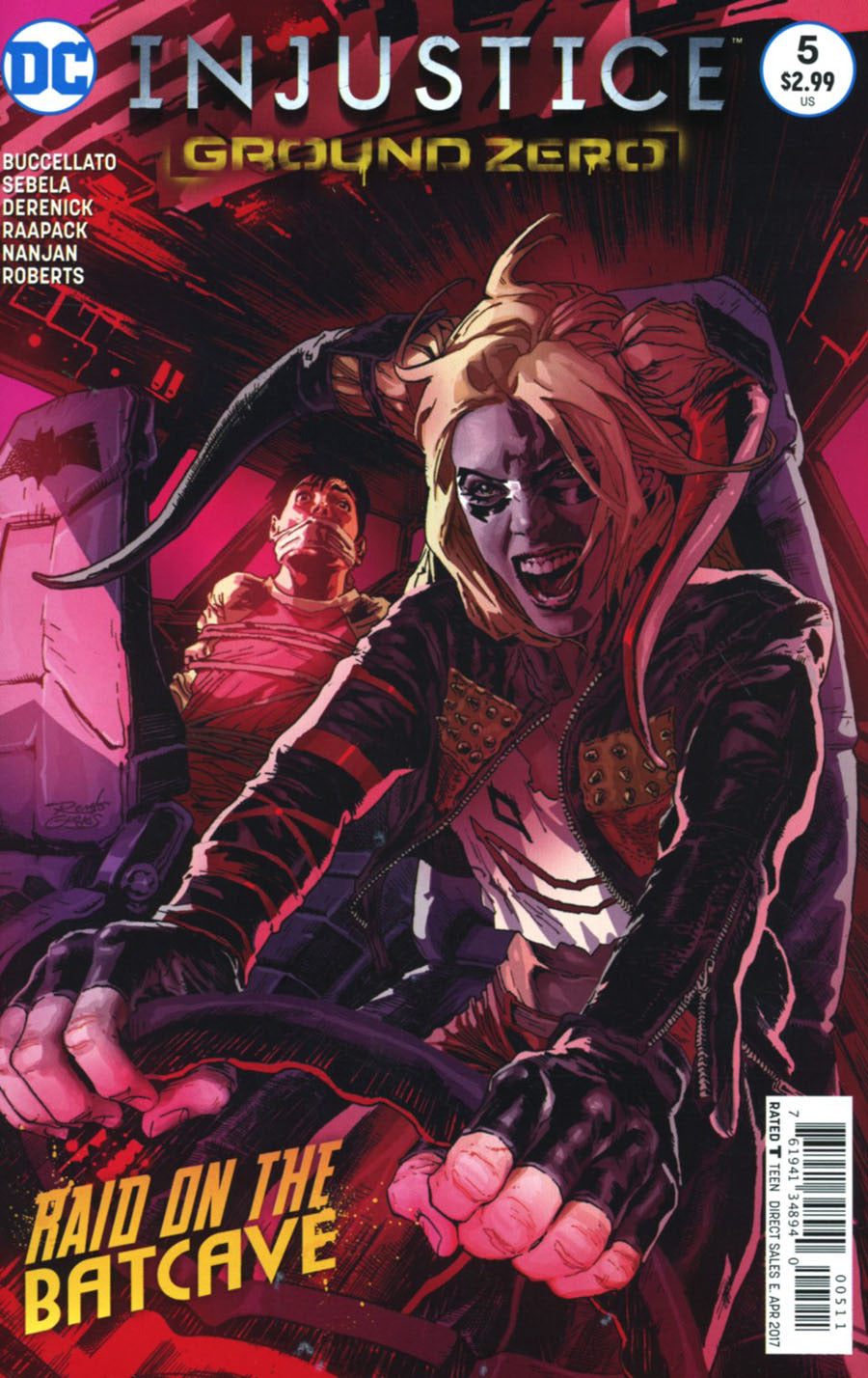 Injustice: Ground Zero #5 CVR A dc comics 2017 FN