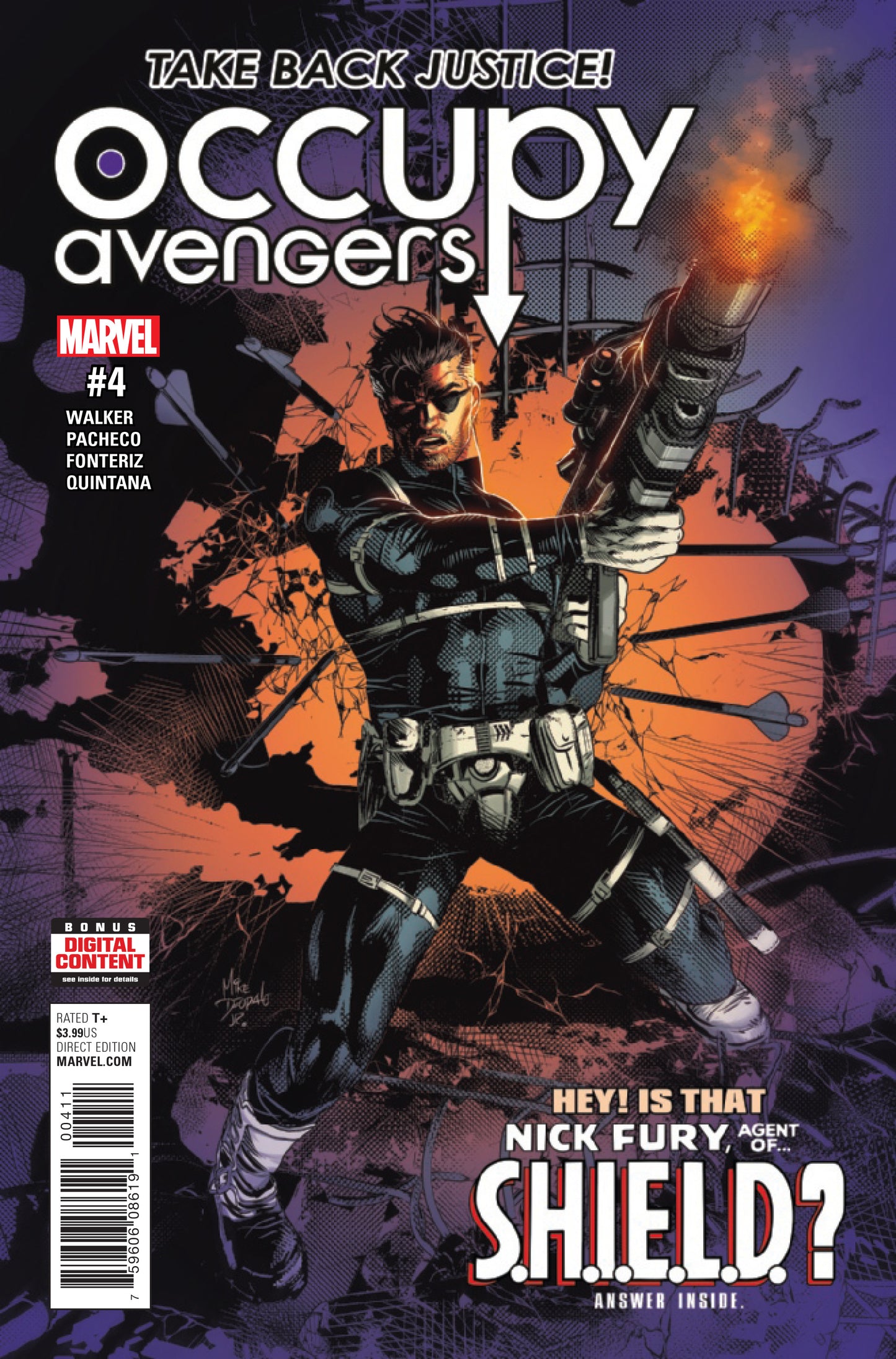 Occupy Avengers #4 - CVR A (FN)