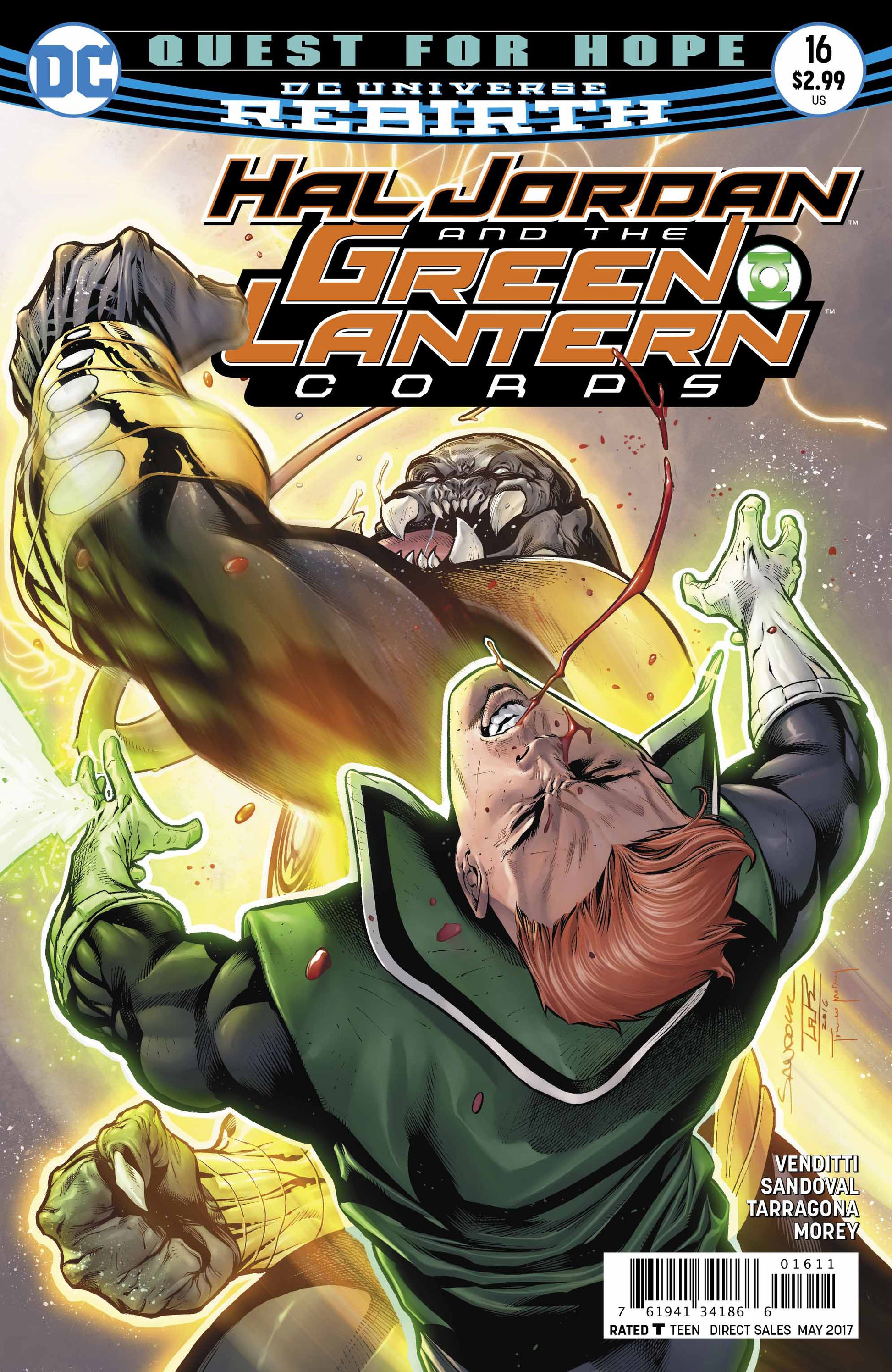 Hal Jordan & The Green Lantern Corps #16 - CVR A (FN)