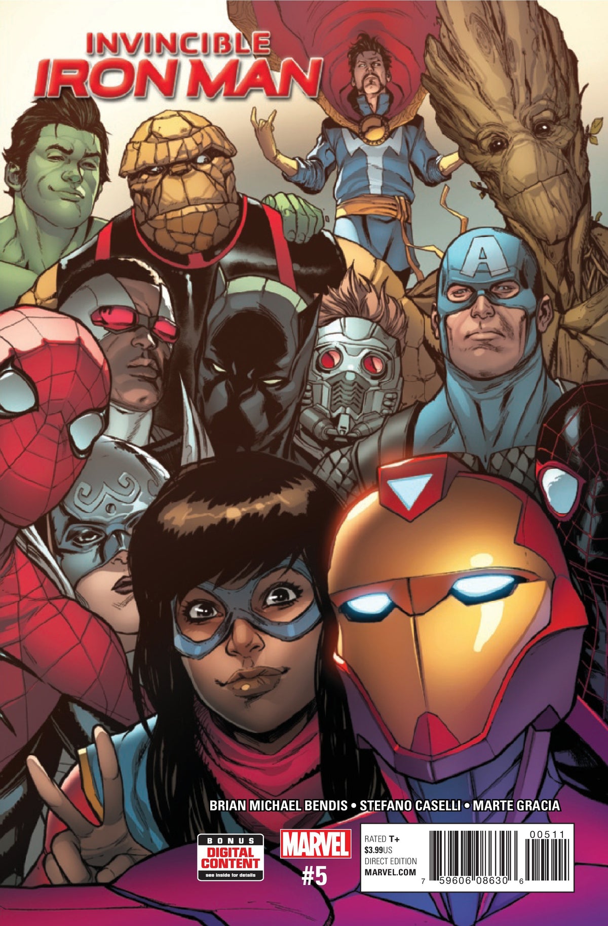 Invincible Iron Man #5 - CVR A (VF)