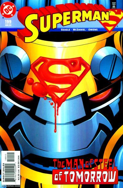 Superman #199 CVR A DC Comics 2004 VG