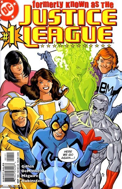 Formerly Known as the Justice League #1 CVR A DC Comics 2003 VF