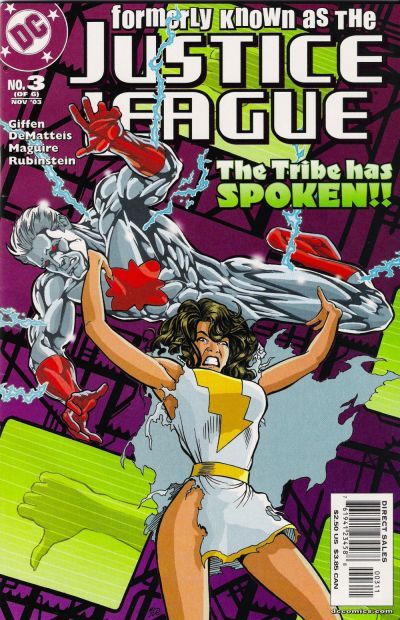 Formerly Known as the Justice League #3 CVR A DC Comics 2003 VF