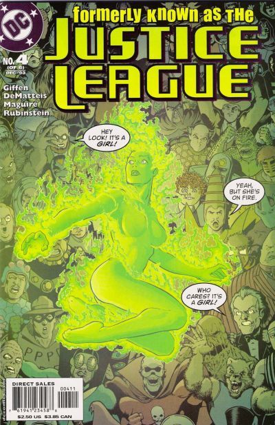 Formerly Known as the Justice League #4 CVR A DC Comics 2003 VF