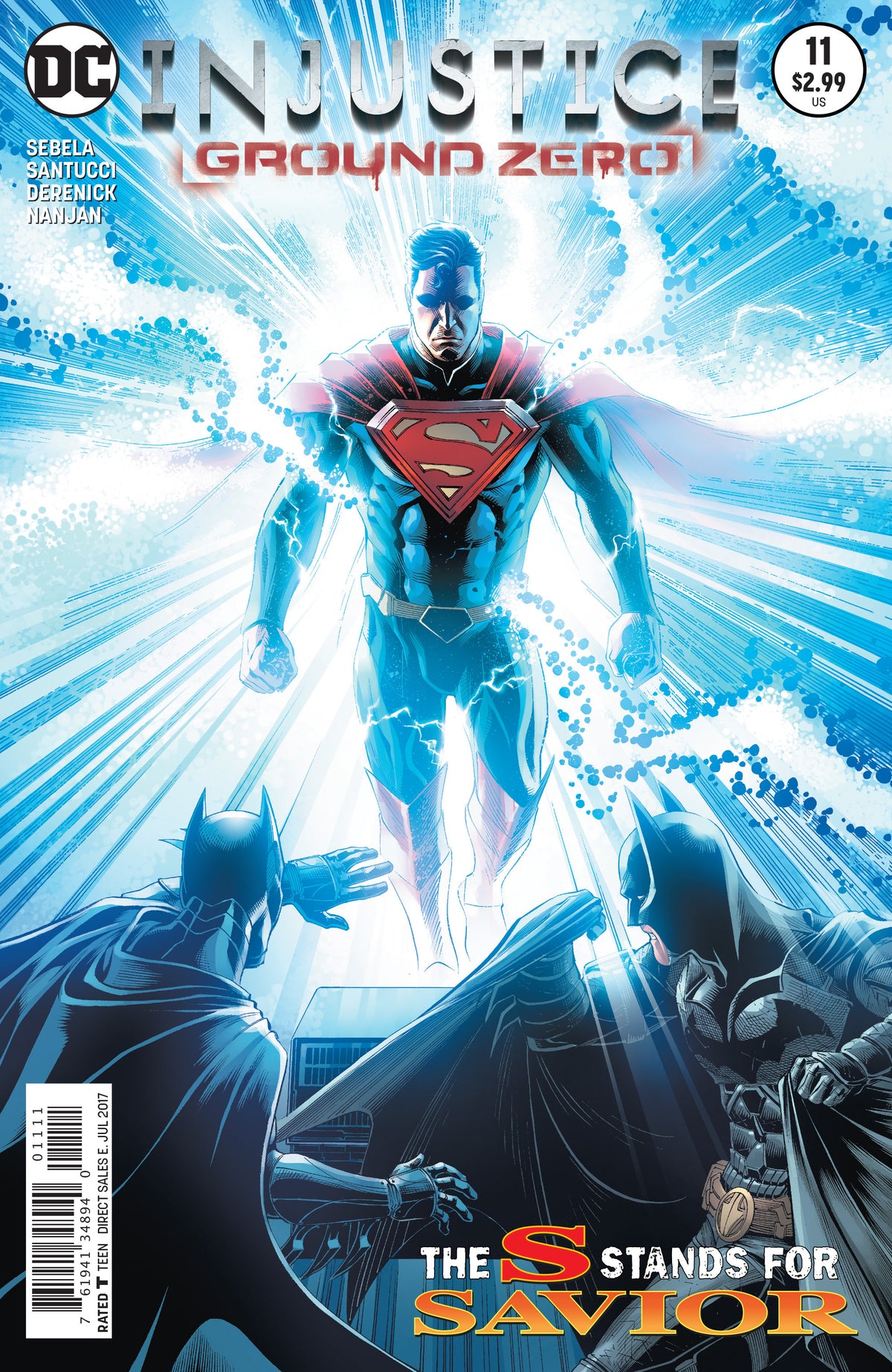 Injustice: Ground Zero #11 CVR A dc comics 2017 FN
