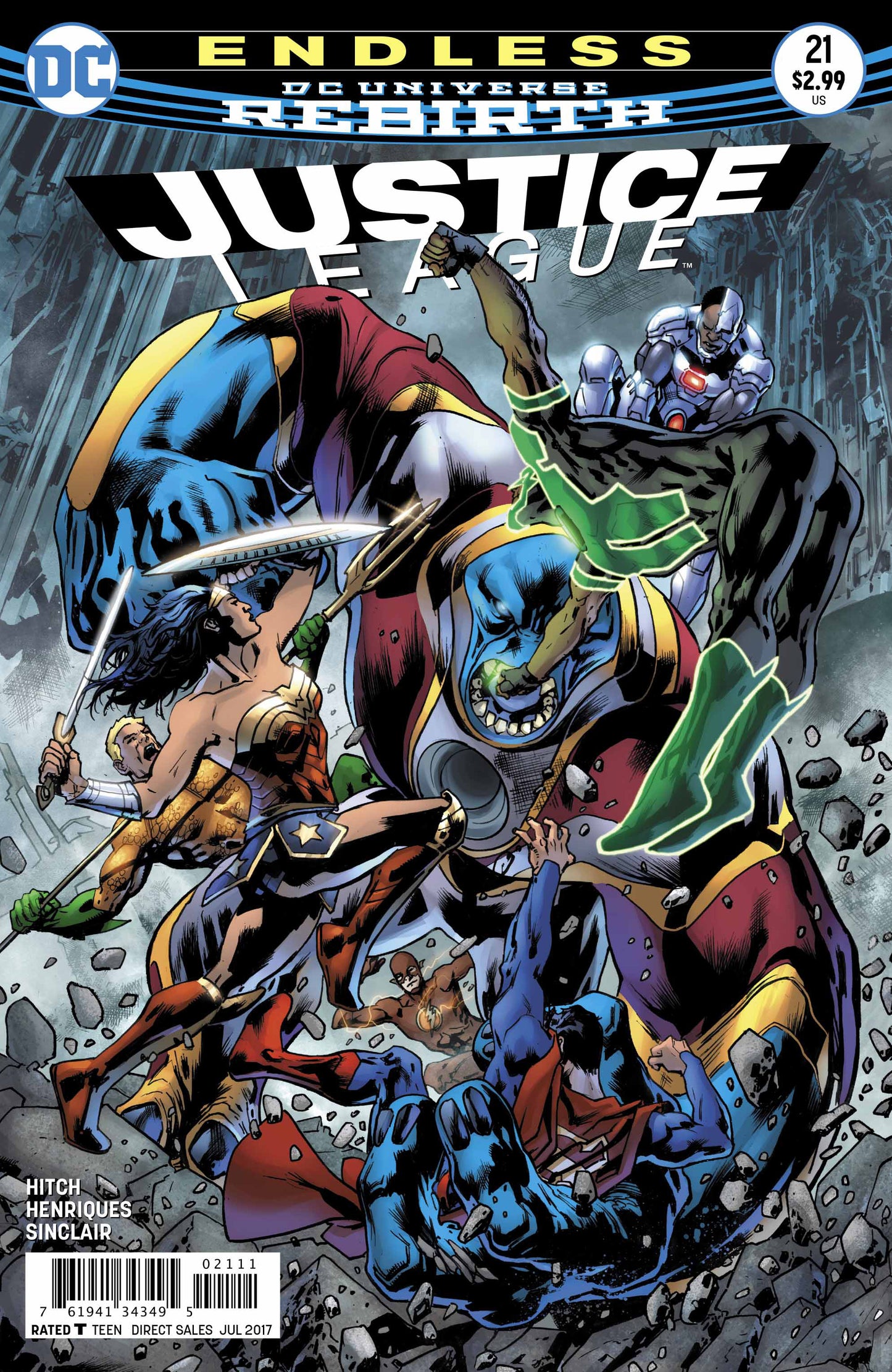 Justice League #21 - CVR A (VF)