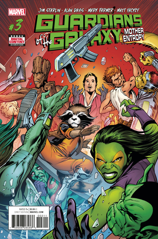 Guardians of the Galaxy: Mother Entropy #3 CVR A Marvel 2017 VF