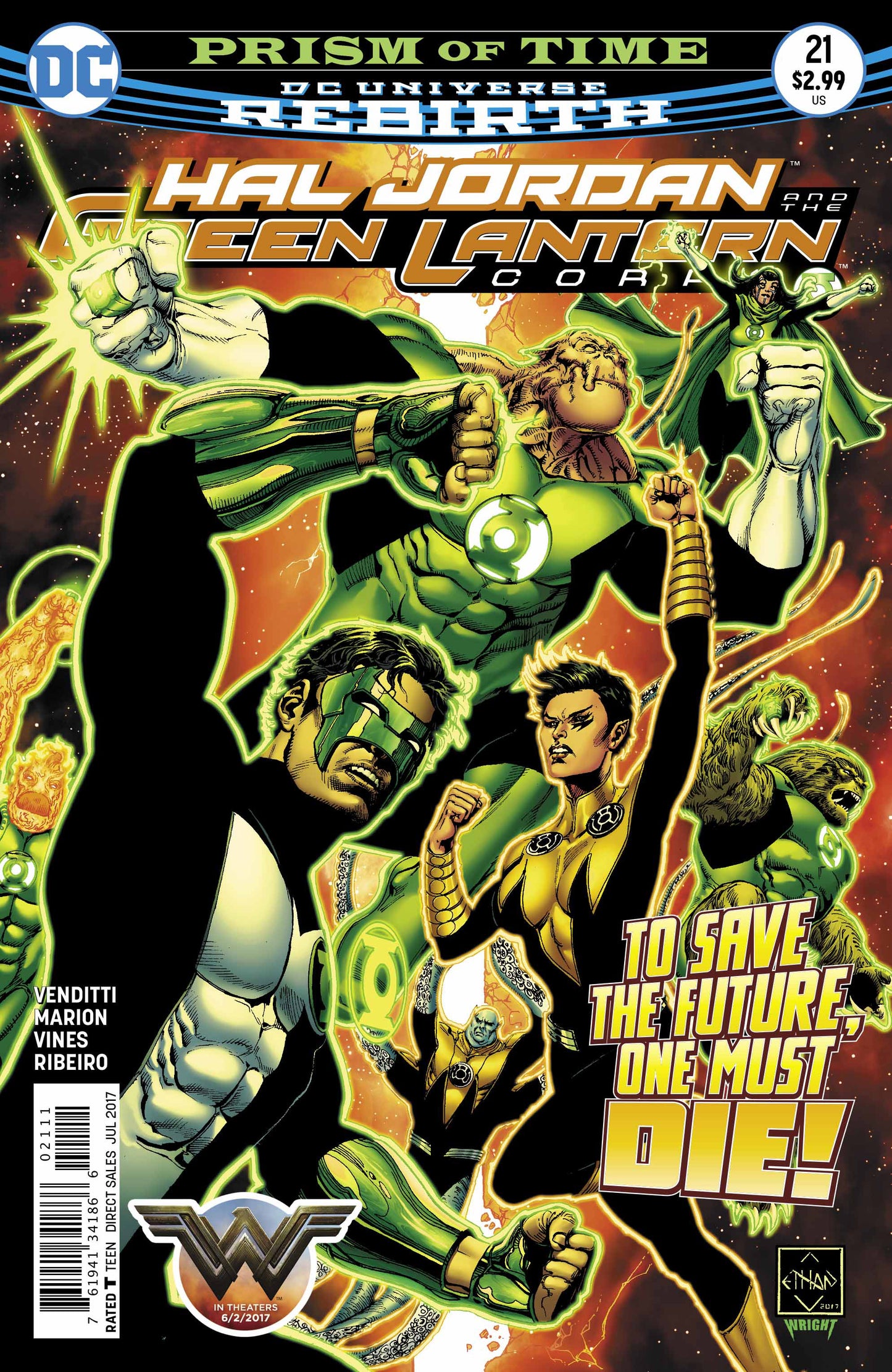 Hal Jordan & The Green Lantern Corps #21 - CVR A (FN)