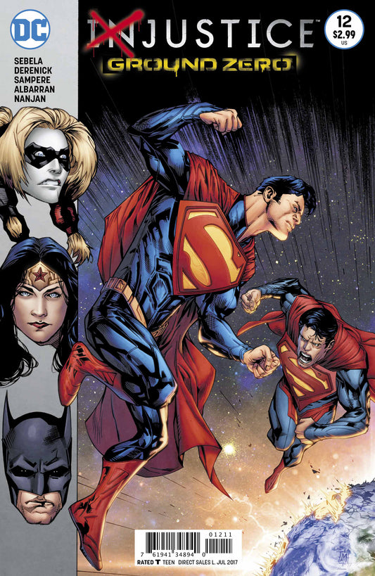 Injustice: Ground Zero #12 CVR A dc comics 2017 FN