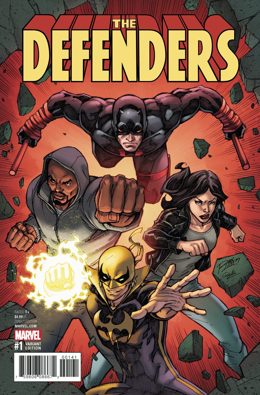 The Defenders #1 - CVR E (FN)