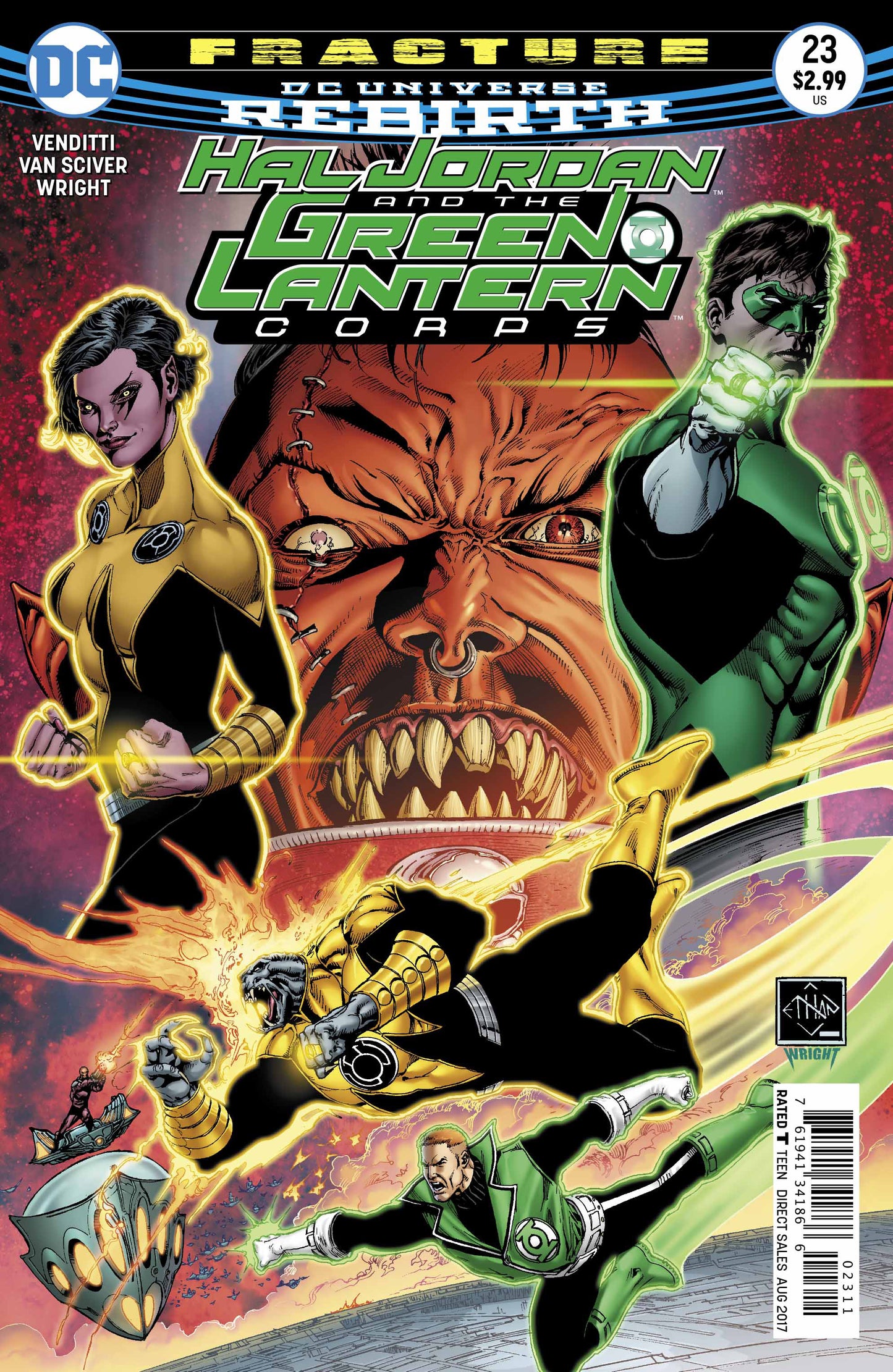 Hal Jordan & The Green Lantern Corps #23 - CVR A (FN)