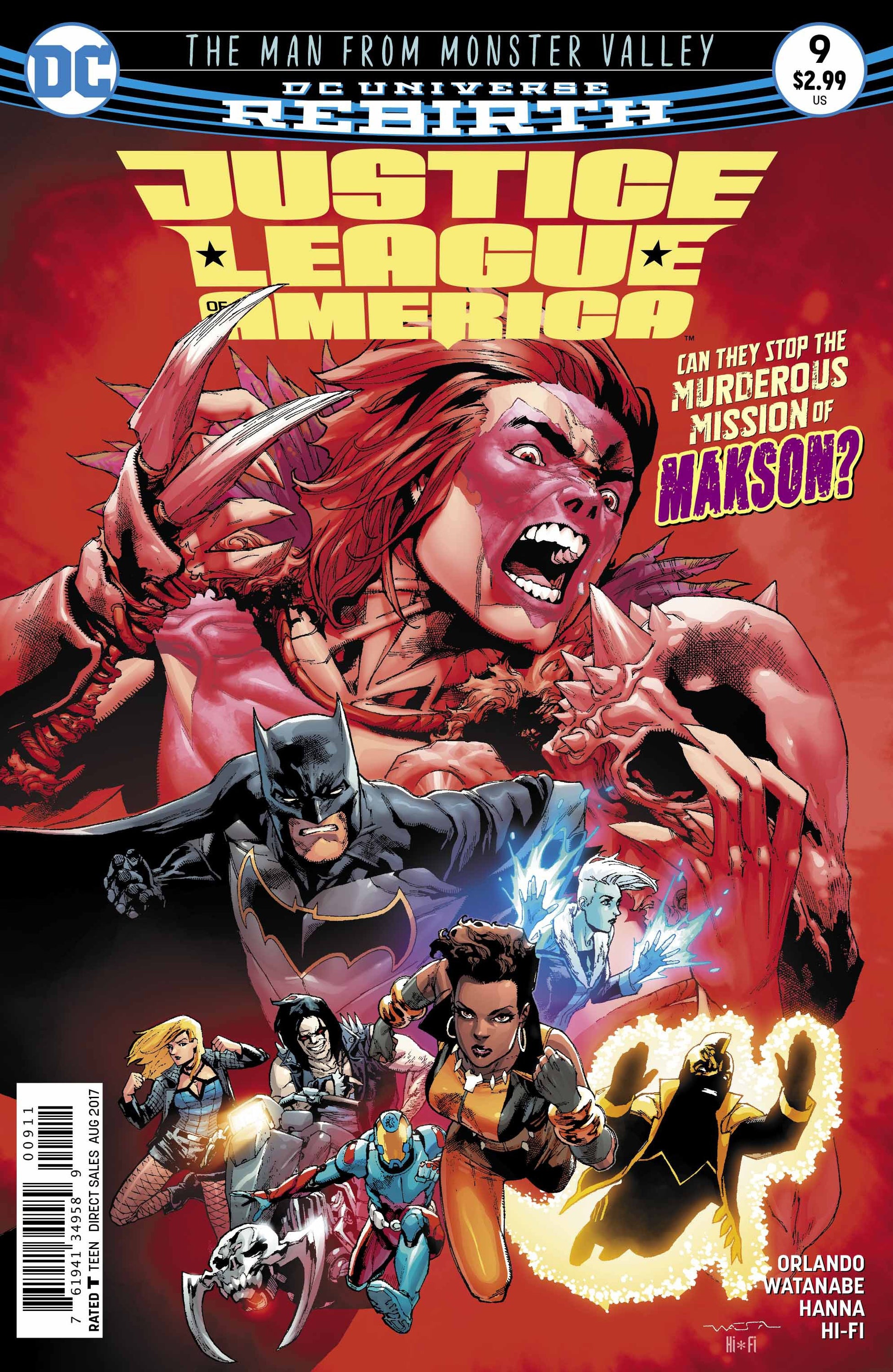 Justice League of America #9 - CVR A (VF)