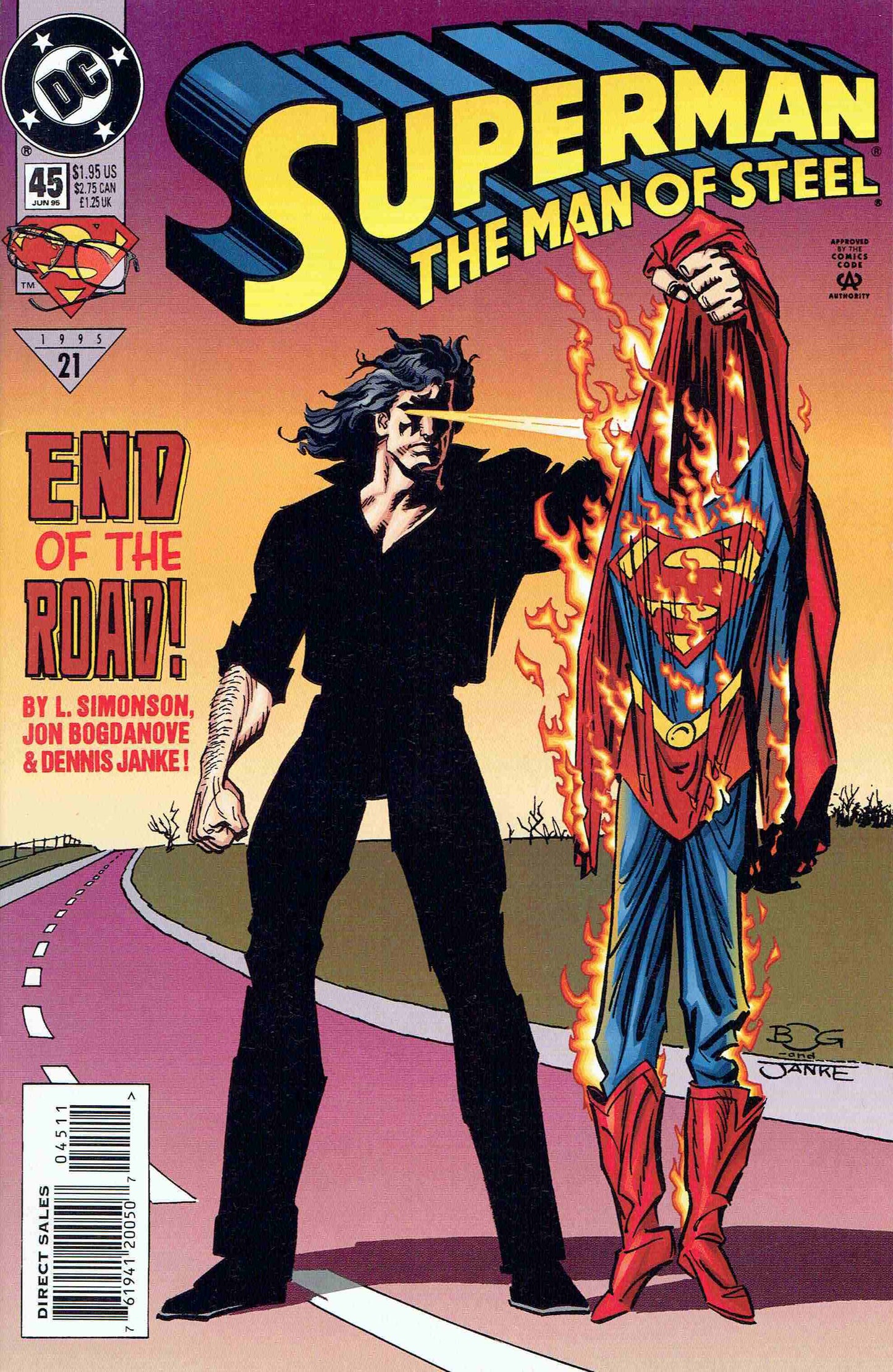 Superman: The Man of Steel #45 - CVR A (FN)
