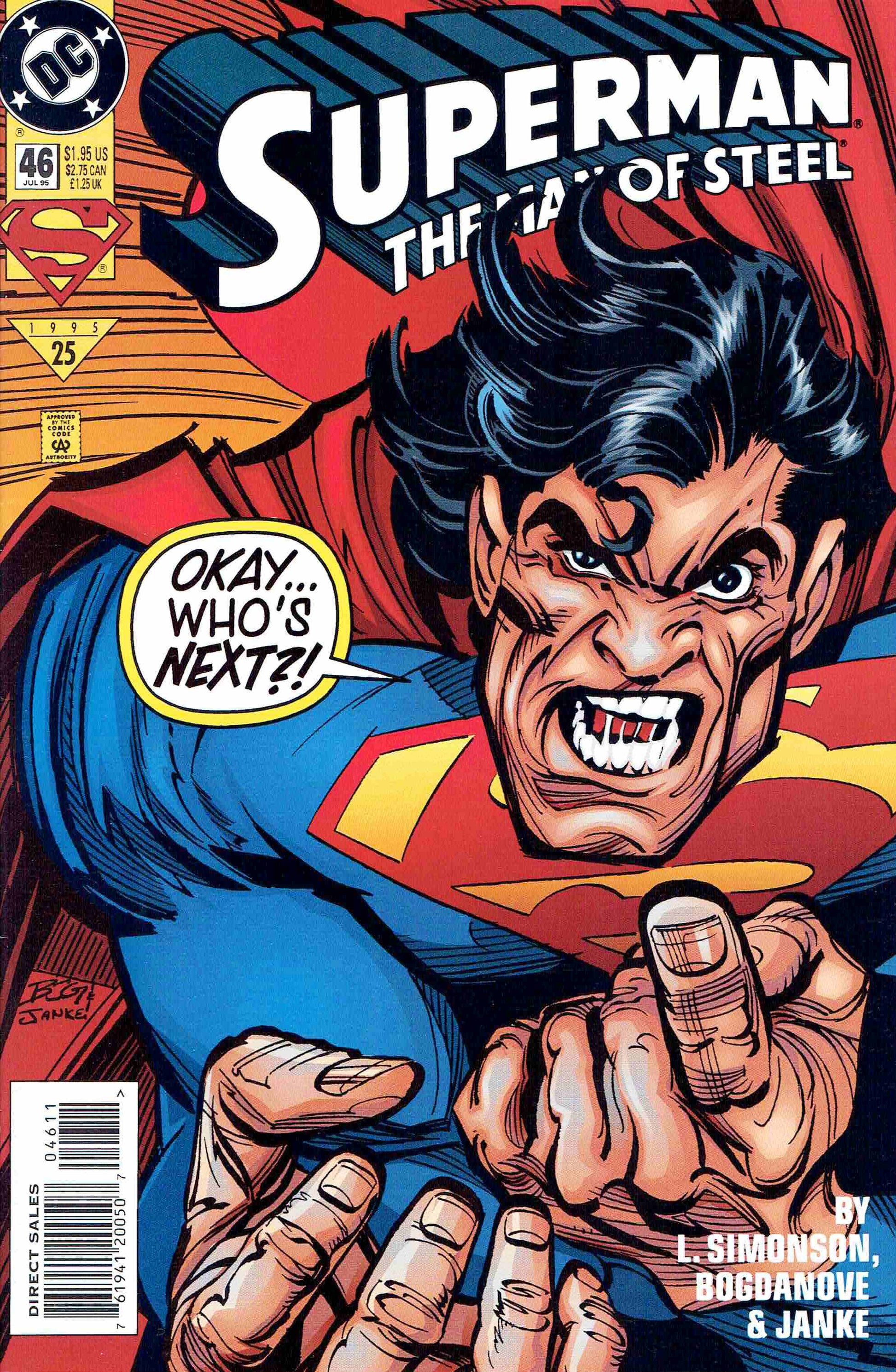 Superman: The Man of Steel #46 - CVR A (FN)