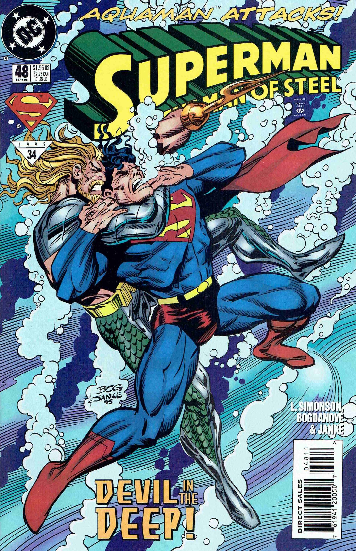 Superman: The Man of Steel #48 - CVR A (FN)