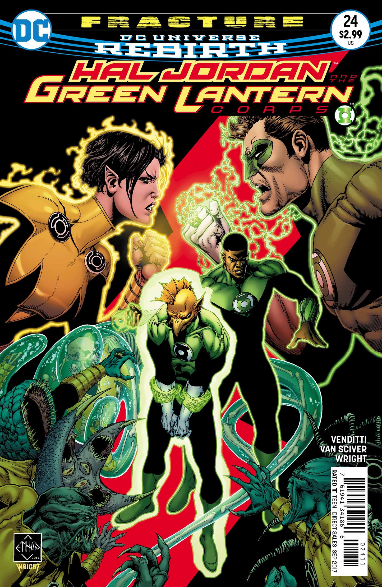 Hal Jordan & The Green Lantern Corps #24 - CVR A (FN)