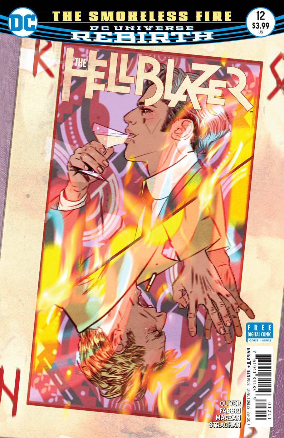 The Hellblazer #12 CVR A DC Comics 2017 FN