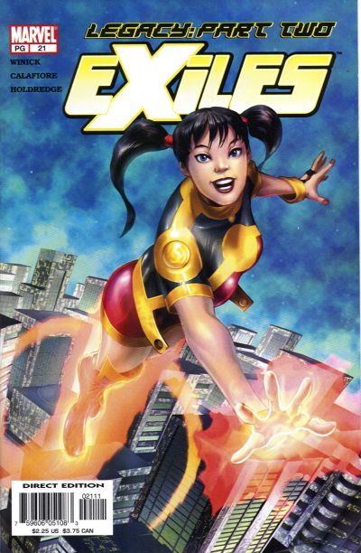 Exiles #21 CVR A Marvel 2003 VF