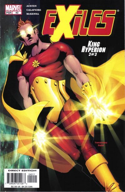 Exiles #40 CVR A Marvel 2004 VF
