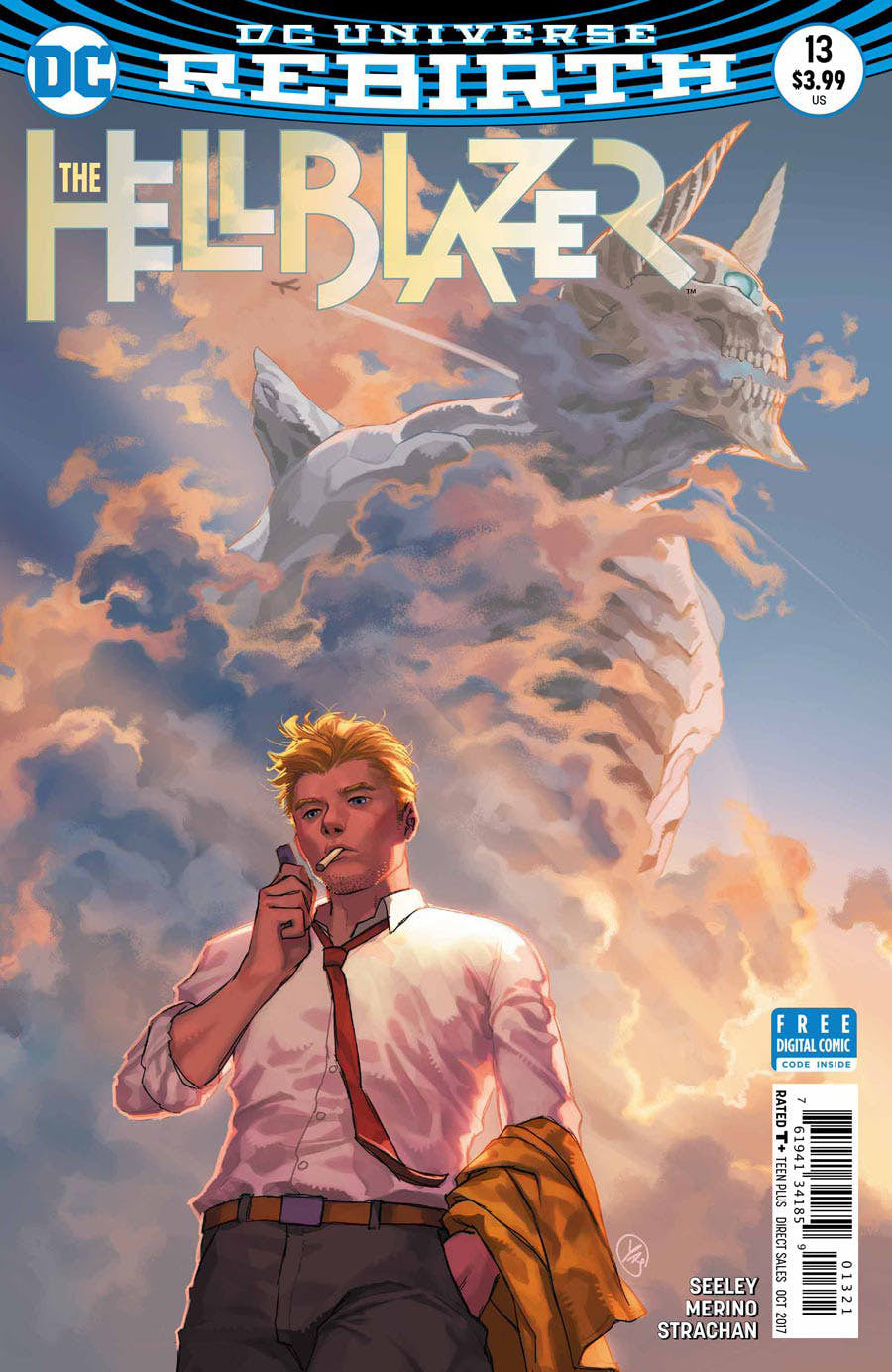 The Hellblazer #13 CVR B DC Comics 2017 FN
