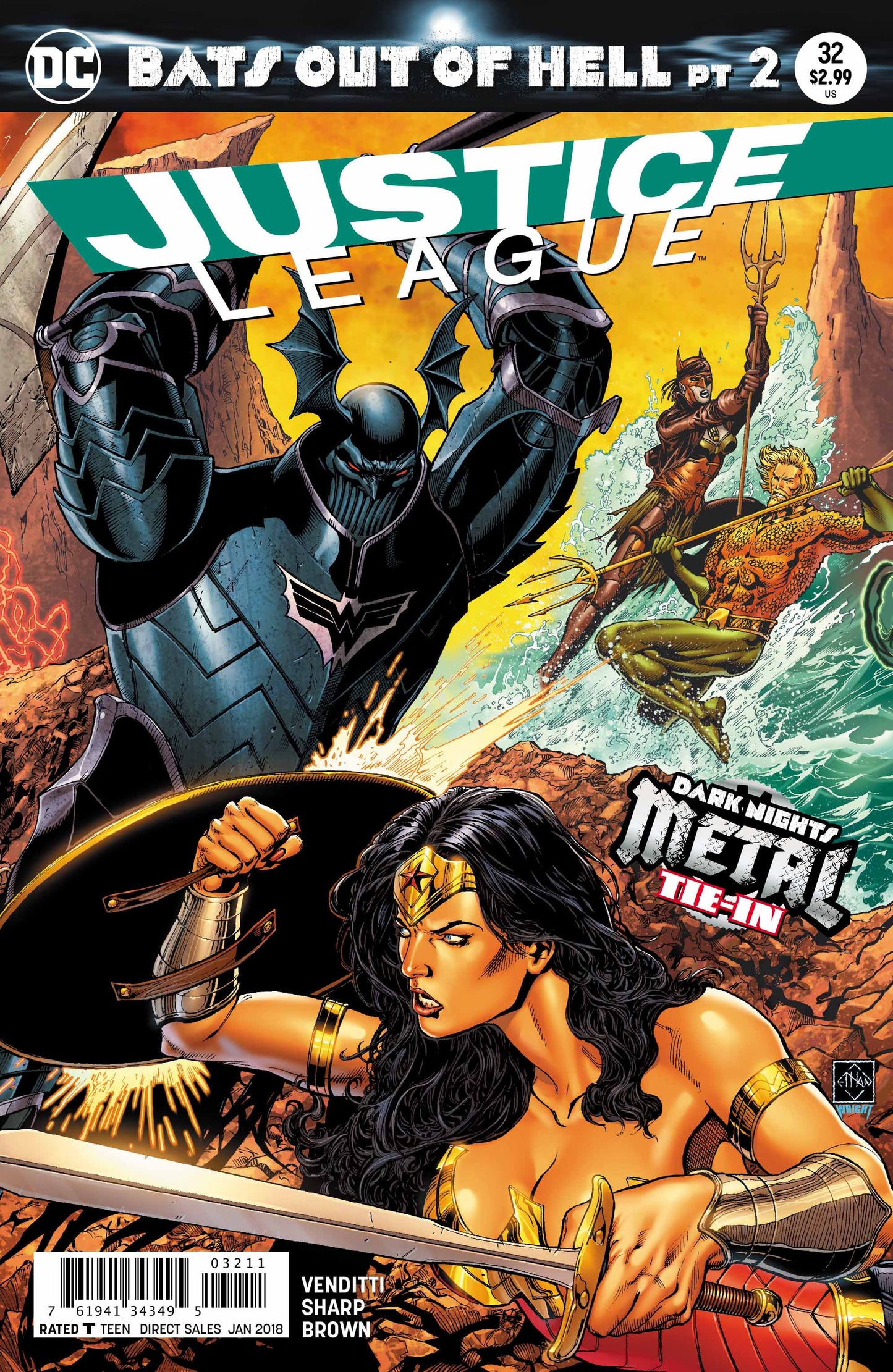 Justice League #32 - CVR A (VF)
