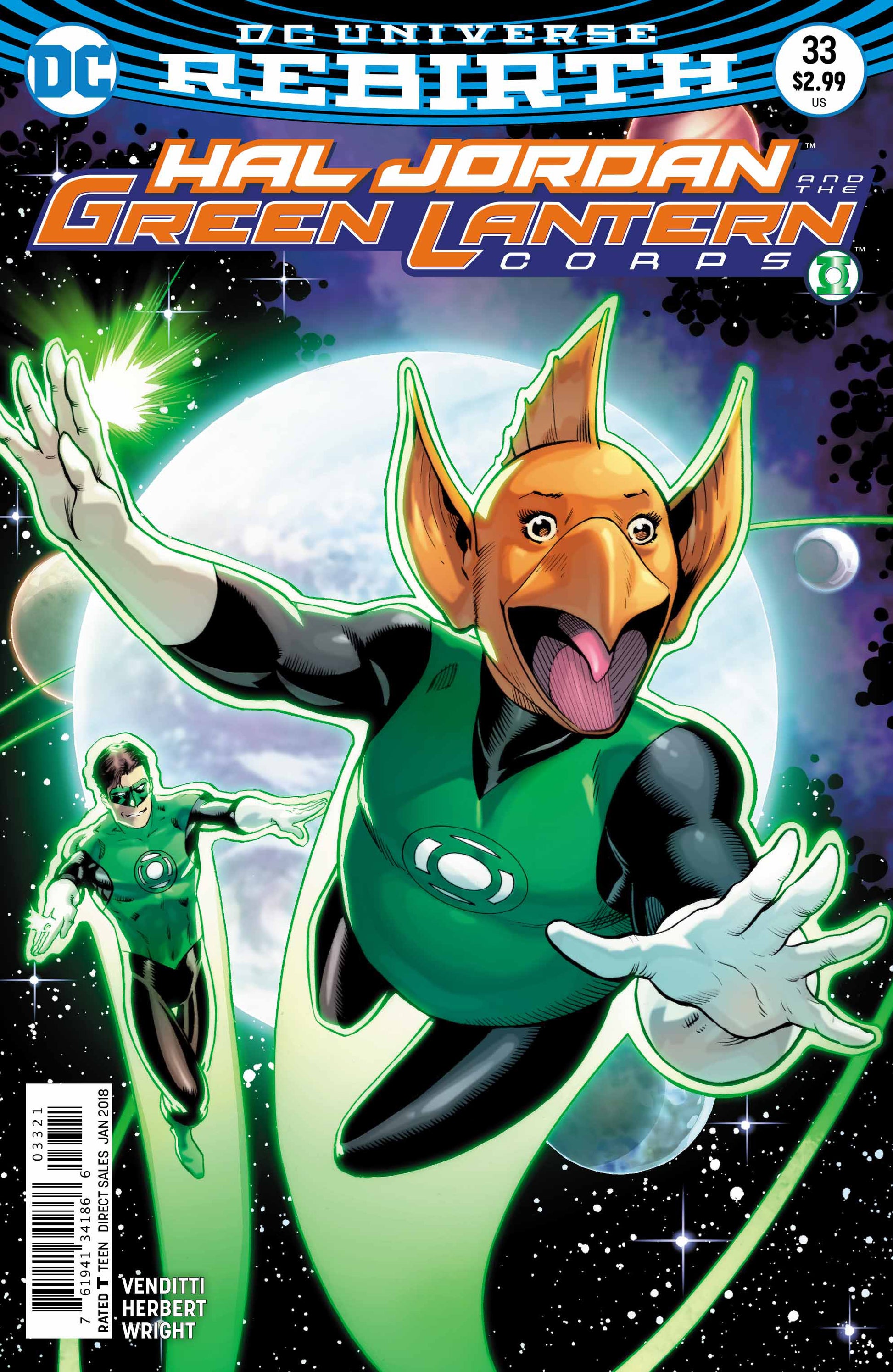 Hal Jordan & The Green Lantern Corps #33 - CVR B (FN)