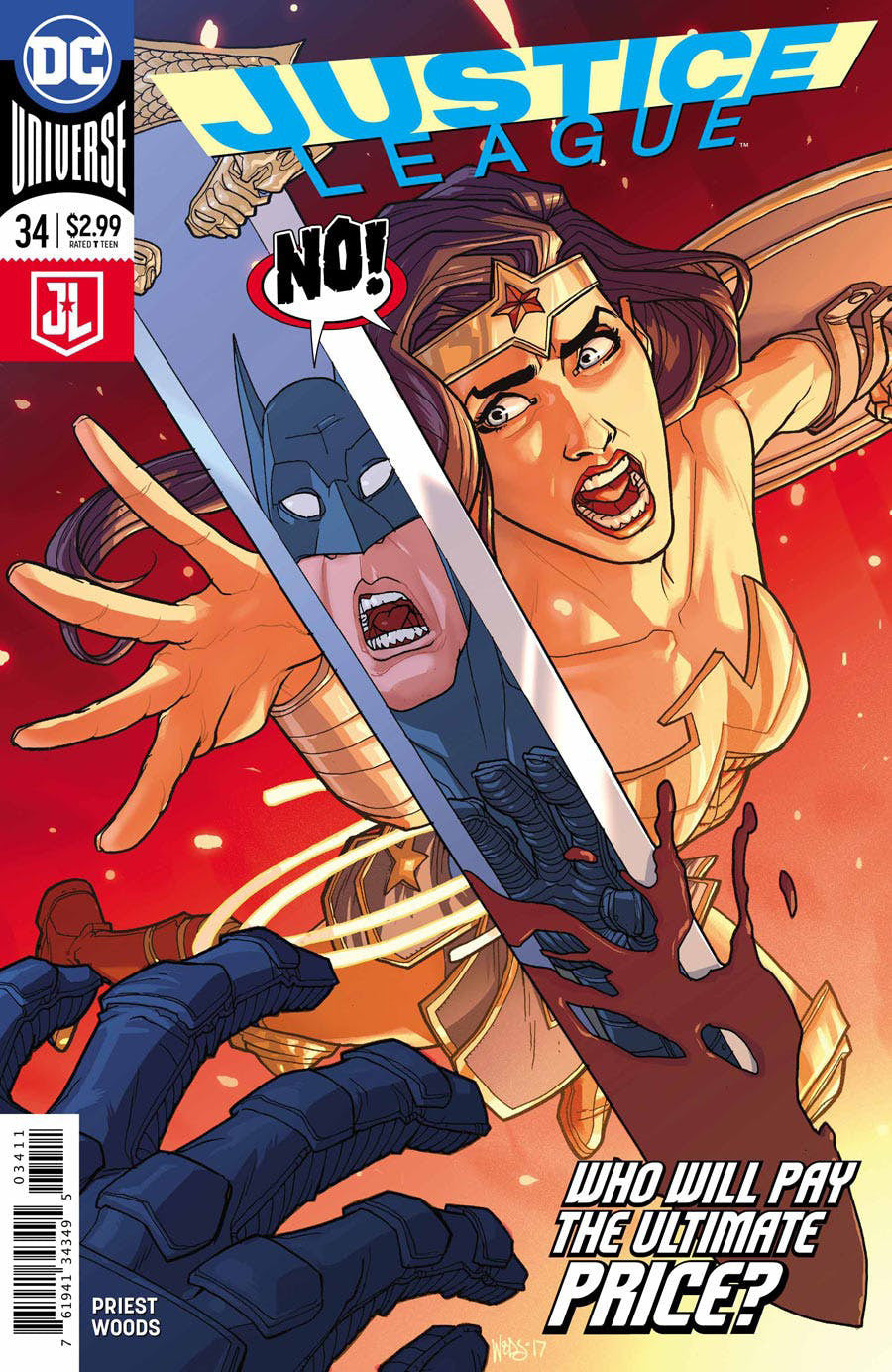 Justice League #34 - CVR A (VF)