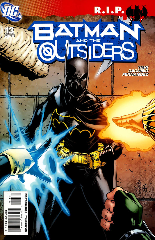 Batman and the Outsiders #13 CVR A DC Comics 2008 FN